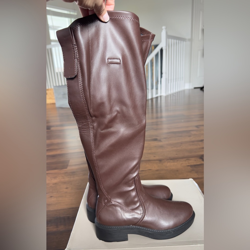 Franco Sarto Keaton Brown Leather Boots